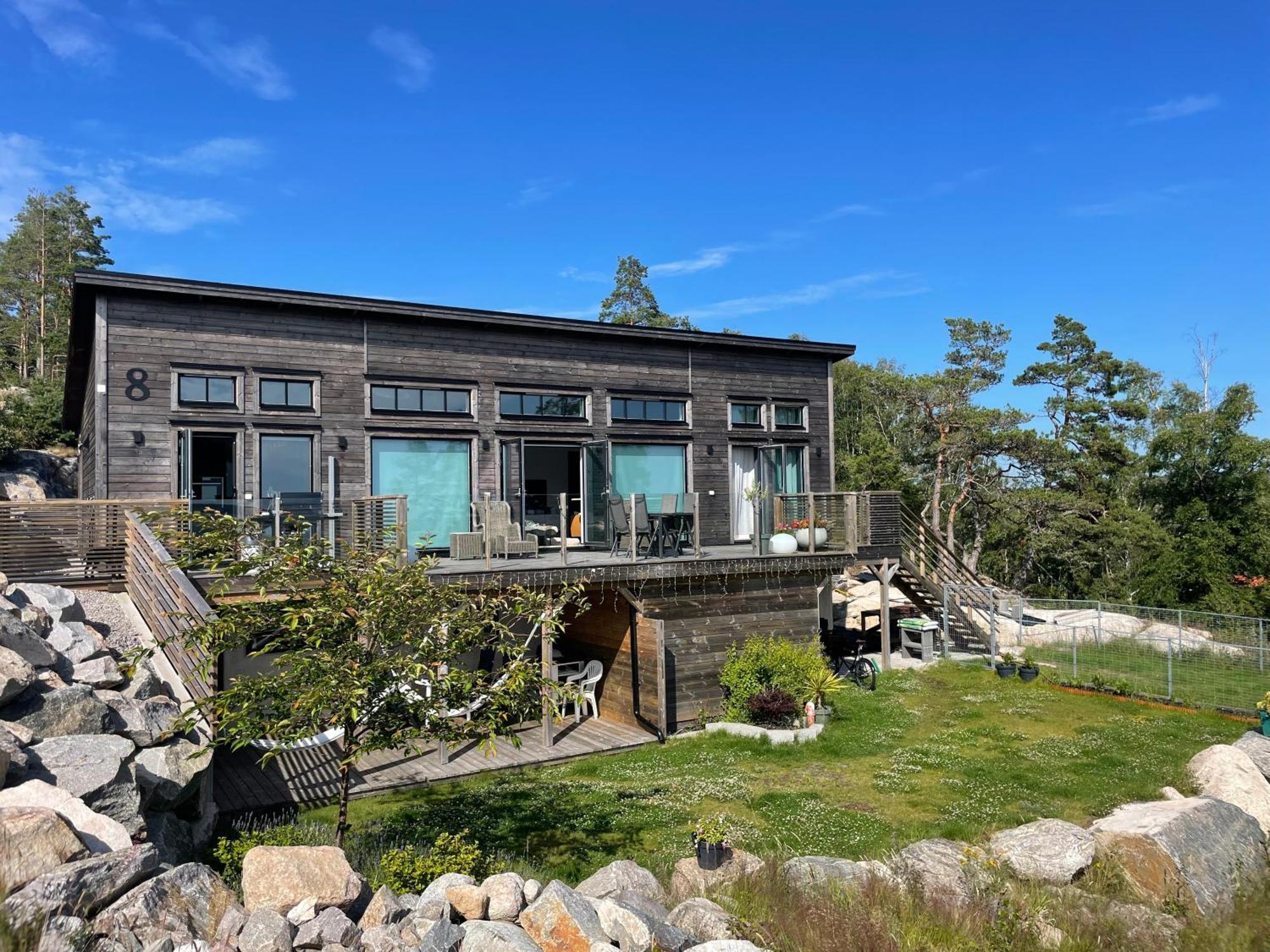 Ny Laegenhet Pa Markplan Med Havsutsikt Stromstad Luaran gambar